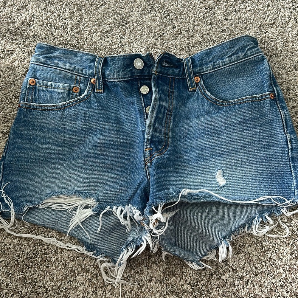 Levi denim shorts